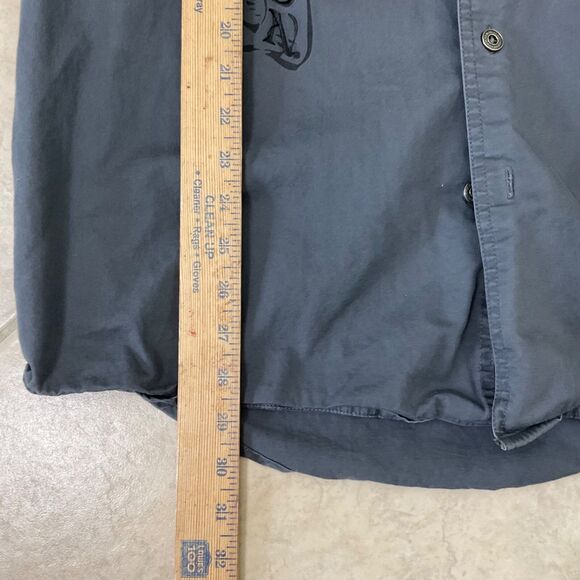 Harley Davidson Motorcycles Button Down collar Shirt Men's L embroidered Logo - Picture 6 of 11